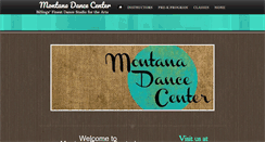 Desktop Screenshot of montanadancecenter.com